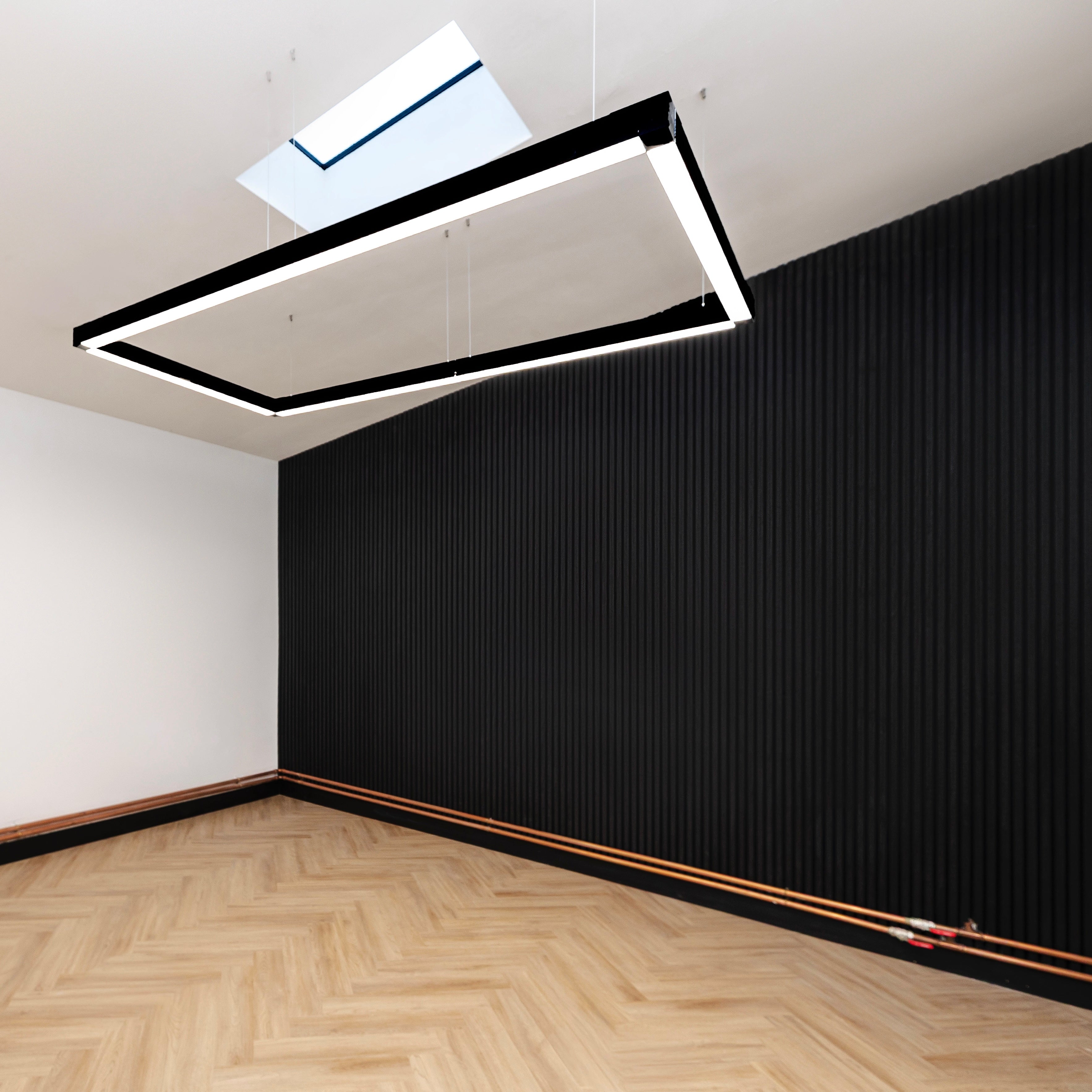 In-slat™ Acoustic Panel - Black Oak