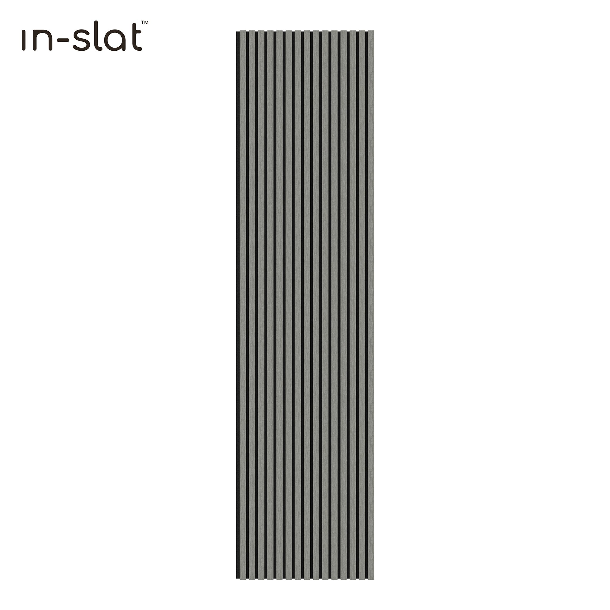 In-slat™ Acoustic Panel - Grey Oak