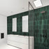 Rapid Tile™ Tile Effect Bathroom Wall Panel – Bottle Green - Waterproof Shower Panel